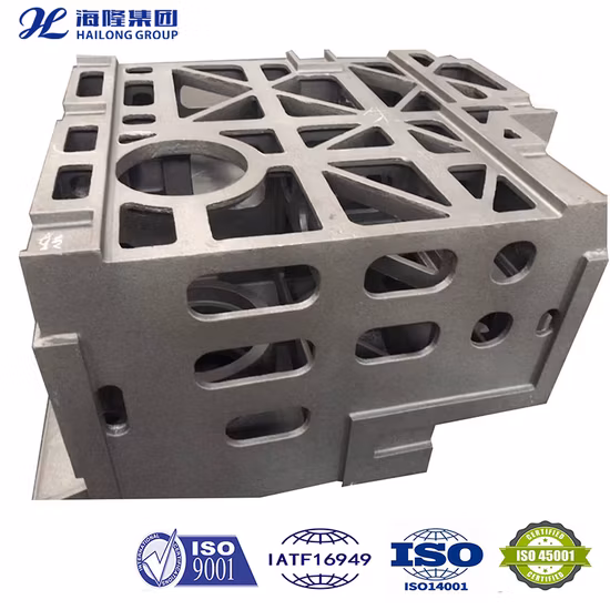 High Manganese Steel Cast Petroleum Industry Casting Cast Iron CNC Milling Machine Frame