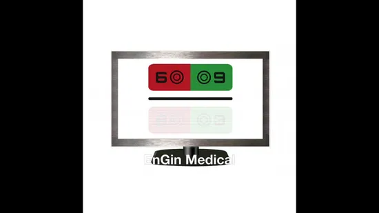 광학 장비 눈 테스트 LCD 시력 검안 시력 검사를 위한 거리 시력 차트