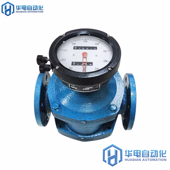 Pd 기계식 오일 디젤 유량계 펄스 출력